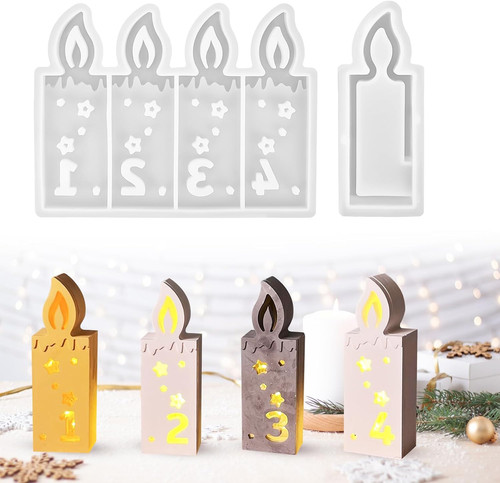 Silikonform adventskranz - silikonform,